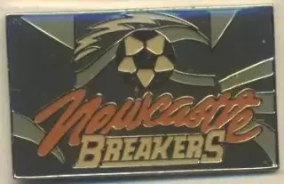 футбол.клуб Ньюкасл (Австралія2 важмет/Newcastle Breakers,Australia football pin