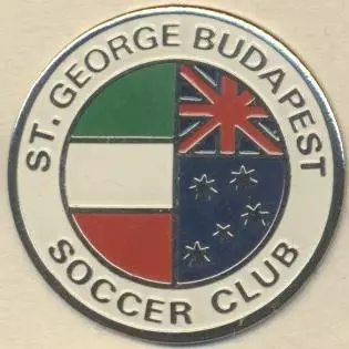 футбол.клуб Сент-Джордж (Австралія важмет/St.George,Australia football pin badge