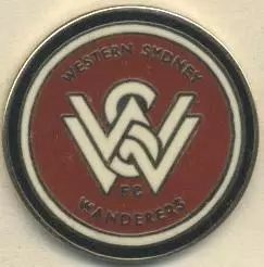 футбол.клуб Вест.Сідней (Австралія)2 ЕМАЛЬ/Western Sydney,Australia football pin