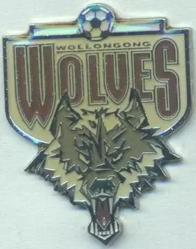 футбол.клуб Вуллонгонг (Австралія)2 важмет /Wollongong W.,Australia football pin