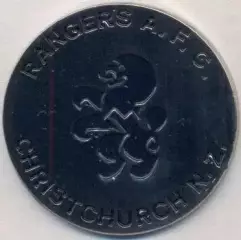 футбол.клуб К.Рейнджерс (Н.Зеландія важмет/Christ.Rangers,N.Zealand football pin