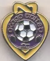 футбол.клуб Отаго Юн.(Н.Зеландія офіц. важмет/Otago Utd,N.Zealand football badge