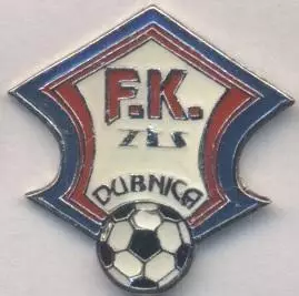 футбол.клуб Дубніца (Словаччина)2 важмет /FK ZTS Dubnica,Slovakia football badge