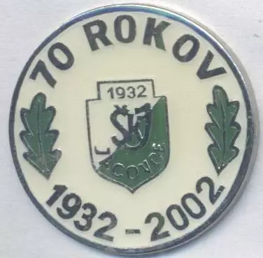 футбол.клуб Яцовце (Словаччина)2 важмет / SK Jacovce,Slovakia football pin badge