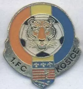 футбольний клуб Кошице (Словаччина) важмет / 1.FC Kosice,Slovakia football badge