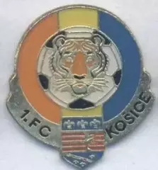 футбольний клуб Кошице (Словаччина) важмет / 1.FC Kosice,Slovakia football badge