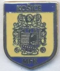 футбол.клуб МФК Кошице (Словаччина) ЕМАЛЬ/MFK Kosice,Slovakia football pin badge
