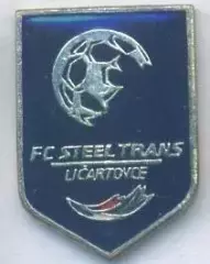 футбол.клуб Стіл Транс (Словаччина важмет/FC Steel Trans,Slovakia football badge