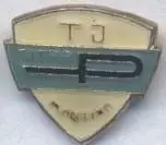 футбол.клуб Пластіка Нітра (Словач.) важмет/Plastika Nitra,Slovak football badge