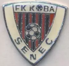 футбол.клуб Коба Сєнєц (Словаччина) важмет/FK Koba Senec,Slovakia football badge