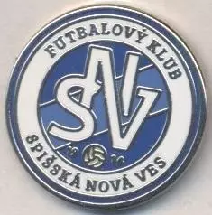 футбол.клуб Спішска (Словаччина2 ЕМАЛЬ/FK Spisska Nova Ves,Slovakia football pin