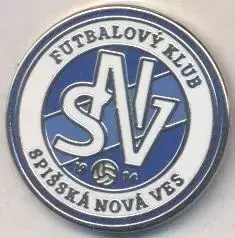 футбол.клуб Спішска (Словаччина2 ЕМАЛЬ/FK Spisska Nova Ves,Slovakia football pin