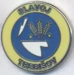 футбол.клуб Славой (Словаччина ЕМАЛЬ/Slavoj Trebisov,Slovakia football pin badge