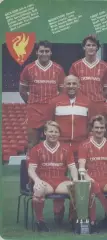 постер А3 футбол Ліверпуль (Англія) 1984 / FC Liverpool, England football poster