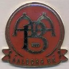 футбол.клуб Ольборг (Данія) ЕМАЛЬ / Aalborg BK,Denmark football enamel pin badge