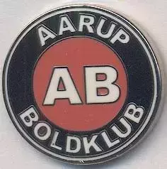 футбольний клуб Оруп (Данія) ЕМАЛЬ / Aarup BK, Denmark football enamel pin badge