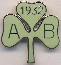 футбол.клуб Асо (Данія) офіц.? ЕМАЛЬ / Asaa BK,Denmark football enamel pin badge