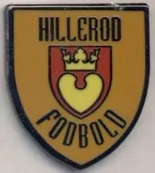 футбол.клуб Хіллєрьод (Данія)2 ЕМАЛЬ/Hillerod Fodbold,Denmark football pin badge