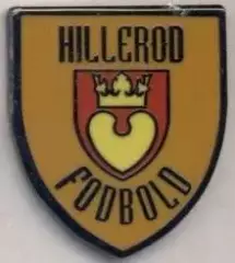 футбол.клуб Хіллєрьод (Данія)2 ЕМАЛЬ/Hillerod Fodbold,Denmark football pin badge