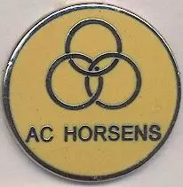 футбол.клуб Хорсенс (Данія)1 ЕМАЛЬ /AC Horsens,Denmark football enamel pin badge