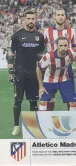 постер А4 футбол Атлетіко Мадрид (Іспанія) 2014/Atl.Madrid,Spain football poster