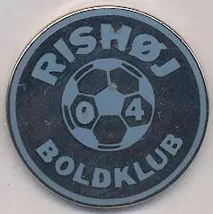 футбол.клуб Рісхьой (Данія) ЕМАЛЬ / Rishoj BK, Denmark football enamel pin badge