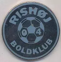 футбол.клуб Рісхьой (Данія) ЕМАЛЬ / Rishoj BK, Denmark football enamel pin badge