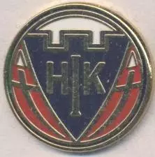 футбольний клуб Хобро (Данія) ЕМАЛЬ / Hobro IK,Denmark football enamel pin badge