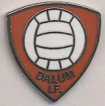 футбол.клуб Далум Оденсе (Данія ЕМАЛЬ/Dalum IF,Denmark football enamel pin badge