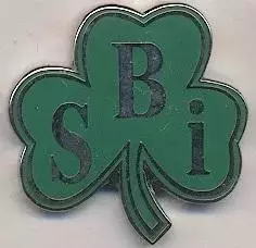 футбольний клуб Свебьоллє (Данія) ЕМАЛЬ /Svebolle B&I,Denmark football pin badge