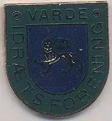 футбольний клуб Варде (Данія) ЕМАЛЬ / Varde IF,Denmark football enamel pin badge