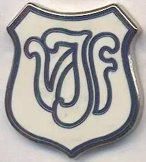 футбольний клуб Вібю (Данія) ЕМАЛЬ / Viby IF, Denmark football enamel pin badge