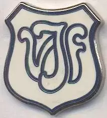 футбольний клуб Вібю (Данія) ЕМАЛЬ / Viby IF, Denmark football enamel pin badge