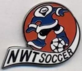 ПЗТ,федерац.футболу(не-ФІФА) ЕМАЛЬ/Northwest Territories football federation pin