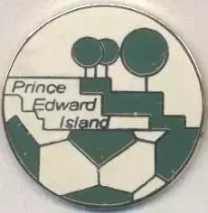 О-в Принца Едварда,федер.футболу (не-ФІФА)1 ЕМАЛЬ/Prince Edward football fed.pin