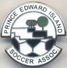 О-в Принца Едварда,федер.футболу (не-ФІФА)2 ЕМАЛЬ/Prince Edward football fed.pin