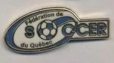 Квебек, федерація футболу (не-ФІФА)1 ЕМАЛЬ /Quebec football federation pin badge
