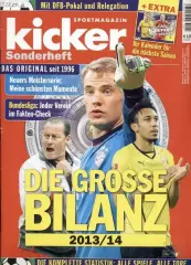 Німеччина, чемп-т 2013-14b резюме,спецвидання Кікер/Kicker Saison Bilanz summary