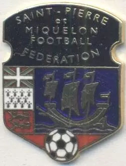 Сен-П'єр&М федер.футболу (не-ФІФА2 ЕМАЛЬ/St.Pierre&Miquelon football federat.pin