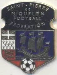 Сен-П'єр&М федер.футболу (не-ФІФА2 ЕМАЛЬ/St.Pierre&Miquelon football federat.pin