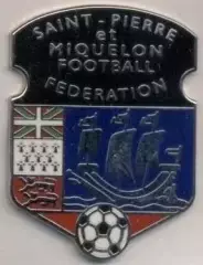 Сен-П'єр&М федер.футболу (не-ФІФА3 ЕМАЛЬ/St.Pierre&Miquelon football federat.pin