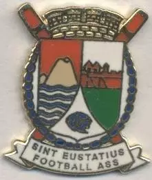 Сінт-Естатіус,федерація футболу (не-ФІФА ЕМАЛЬ/St.Eustatius football federat.pin
