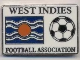 Вест-Індія,федерація футболу (не-ФІФА1 ЕМАЛЬ/West Indies football federation pin