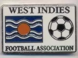 Вест-Індія,федерація футболу (не-ФІФА1 ЕМАЛЬ/West Indies football federation pin