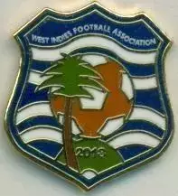 Вест-Індія,федерація футболу (не-ФІФА2 ЕМАЛЬ/West Indies football federation pin
