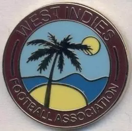 Вест-Індія,федерація футболу (не-ФІФА3 ЕМАЛЬ/West Indies football federation pin