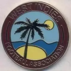 Вест-Індія,федерація футболу (не-ФІФА3 ЕМАЛЬ/West Indies football federation pin
