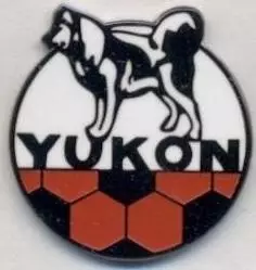 Юкон,федерація футболу (не-ФІФА ЕМАЛЬ/Yukon football federation enamel pin badge