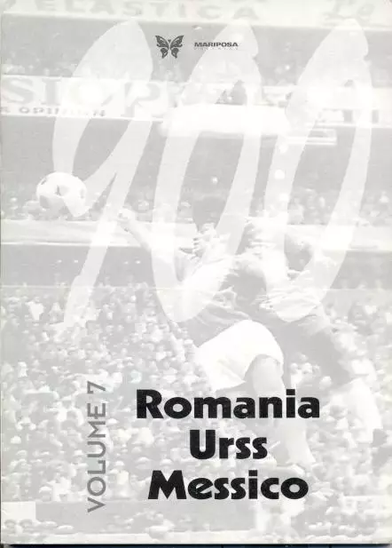 книга '900'т.7:чемп-ти Румунія срср Мексика/Romania ussr Mexico ch.ships history