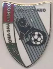 футбол.клуб РЧ Чезена (Італія) офіц. ЕМАЛЬ / Romagna C.Cesena,Italy football pin